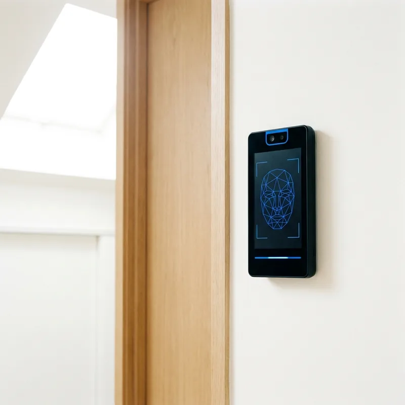 Facial recognition access terminal