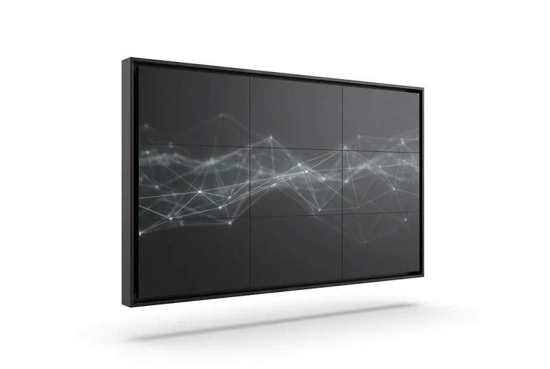 Large indoor LED video wall